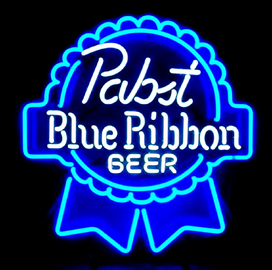 Pabst Blue Ribbon Beer Neon Sign